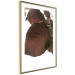 Poster Autumn Leaves - natural brown leaf in the light of bright sunlight 122647 additionalThumb 6