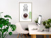 Wall Poster All You Need Is Love and More Coffee - coffee cup under the texts 123347 additionalThumb 5