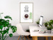 Wall Poster All You Need Is Love and More Coffee - coffee cup under the texts 123347 additionalThumb 13