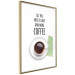Wall Poster All You Need Is Love and More Coffee - coffee cup under the texts 123347 additionalThumb 6
