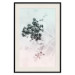 Wall Poster Frozen Twig - plant with dark berries on pastel background 124947 additionalThumb 18