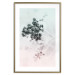 Wall Poster Frozen Twig - plant with dark berries on pastel background 124947 additionalThumb 16