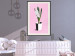 Wall Poster Floral Delicacy - plant in a pot on a pink pastel background 127247 additionalThumb 24