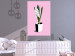 Wall Poster Floral Delicacy - plant in a pot on a pink pastel background 127247 additionalThumb 5
