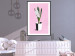 Wall Poster Floral Delicacy - plant in a pot on a pink pastel background 127247 additionalThumb 23