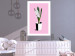 Wall Poster Floral Delicacy - plant in a pot on a pink pastel background 127247 additionalThumb 6