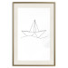 Wall Poster Paper Boat - abstract line art of boat with geometric figures 128047 additionalThumb 20
