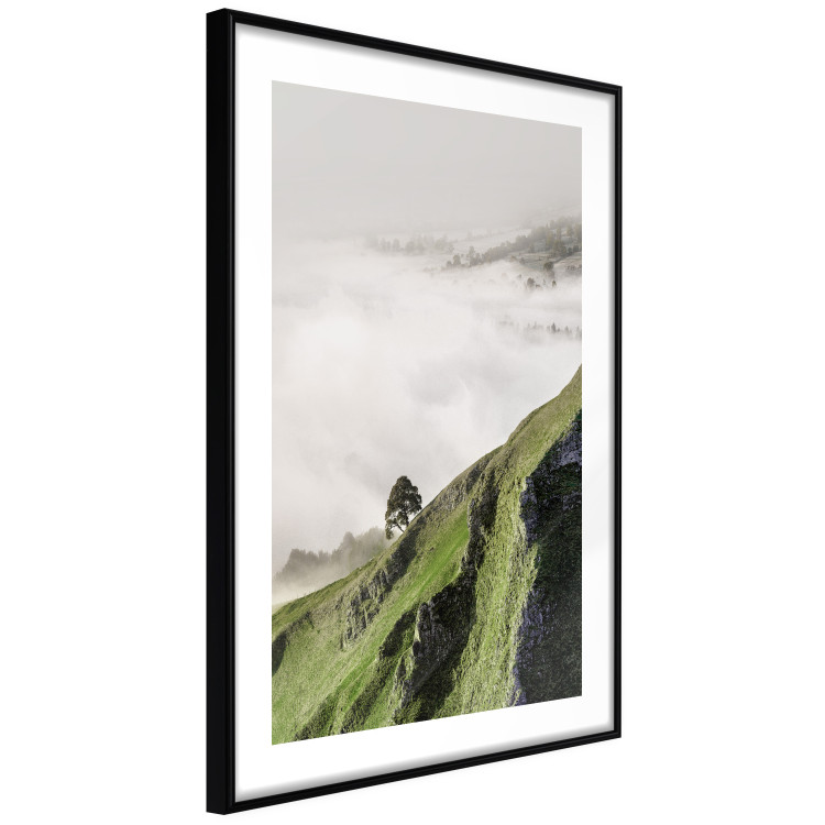 Wall Poster Tree Above the Clouds - mountain landscape of a cliff and trees above the clouds 130347 additionalImage 8