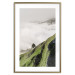 Wall Poster Tree Above the Clouds - mountain landscape of a cliff and trees above the clouds 130347 additionalThumb 16
