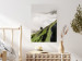 Wall Poster Tree Above the Clouds - mountain landscape of a cliff and trees above the clouds 130347 additionalThumb 2