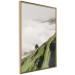 Wall Poster Tree Above the Clouds - mountain landscape of a cliff and trees above the clouds 130347 additionalThumb 12