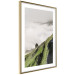 Wall Poster Tree Above the Clouds - mountain landscape of a cliff and trees above the clouds 130347 additionalThumb 9