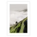 Wall Poster Tree Above the Clouds - mountain landscape of a cliff and trees above the clouds 130347 additionalThumb 19