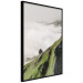 Wall Poster Tree Above the Clouds - mountain landscape of a cliff and trees above the clouds 130347 additionalThumb 13