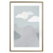 Wall Poster Mountain Adventure - mountain landscape with sky and cloud in gray tones 130547 additionalThumb 14