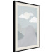 Wall Poster Mountain Adventure - mountain landscape with sky and cloud in gray tones 130547 additionalThumb 8