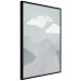 Wall Poster Mountain Adventure - mountain landscape with sky and cloud in gray tones 130547 additionalThumb 11
