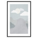 Wall Poster Mountain Adventure - mountain landscape with sky and cloud in gray tones 130547 additionalThumb 15
