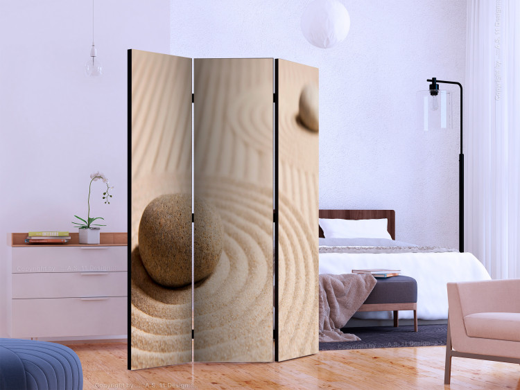 Room Divider Screen Sand and zen [Room Dividers] 133247 additionalImage 2