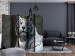 Room Divider Screen Bengal Tiger in the Zoo II (5-piece) - composition with a wild cat 133347 additionalThumb 4