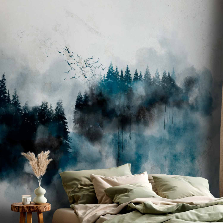 Wall Mural Painted Mountains 134247 additionalImage 2