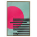 Poster Pink Sun - colorful geometric figures in an abstract motif 134447 additionalThumb 15