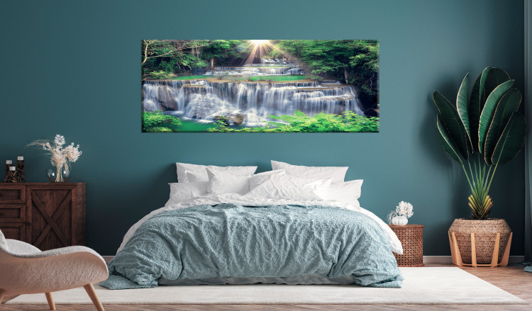 Large canvas print Huai Mae Khamin Waterfall, Thailand [Large Format] 136347 additionalImage 3