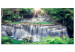 Large canvas print Huai Mae Khamin Waterfall, Thailand [Large Format] 136347
