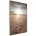 Wall Poster Our Path - landscape of a vast beach against the glow of a setting sun 138047 additionalThumb 10