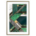 Wall Poster Green and Gold Geometry [Poster] 142847 additionalThumb 15