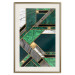 Wall Poster Green and Gold Geometry [Poster] 142847 additionalThumb 27