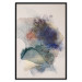 Wall Poster Gilded plants - delicate leaf veins on colored spots 144047 additionalThumb 16