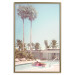 Wall Poster Palm Trees - Holiday Relaxation at the Swimming Pool Amid a Sunny Breeze 144347 additionalThumb 24
