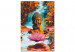 Paint by Number Kit Autumn Zen - A Small Buddha in a Lotus Flower with a Waterfall in the Background 146547 additionalThumb 4