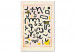 Paint by Number Kit Paul Klee, Gesetz - Alphabet, Mysterious Letters on a Cream Background 148447 additionalThumb 5