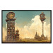 Wall Poster Clocks in a Desert Town - Surreal Brown Composition 151147 additionalThumb 20