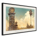 Wall Poster Clocks in a Desert Town - Surreal Brown Composition 151147 additionalThumb 9