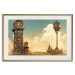 Wall Poster Clocks in a Desert Town - Surreal Brown Composition 151147 additionalThumb 25