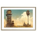 Wall Poster Clocks in a Desert Town - Surreal Brown Composition 151147 additionalThumb 24