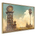 Wall Poster Clocks in a Desert Town - Surreal Brown Composition 151147 additionalThumb 19