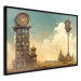 Wall Poster Clocks in a Desert Town - Surreal Brown Composition 151147 additionalThumb 5
