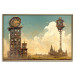Wall Poster Clocks in a Desert Town - Surreal Brown Composition 151147 additionalThumb 22