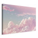 Large canvas print Sky Landscape - Subtle Pink Clouds on the Blue Horizon [Large Format] 151247 additionalThumb 2