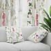 Decorative Microfiber Pillow Meadow Plants - Colorful Composition With Unpretentious Flora 151347 additionalThumb 2