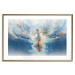 Poster The Beauty of Dance - A Ballerina Dancing in the Middle of a Blue Lake 151547 additionalThumb 23