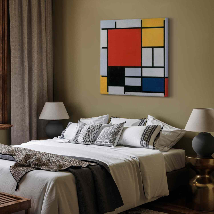 Reproduction Painting Composition with red, yellow, blue and black 152147 additionalImage 10