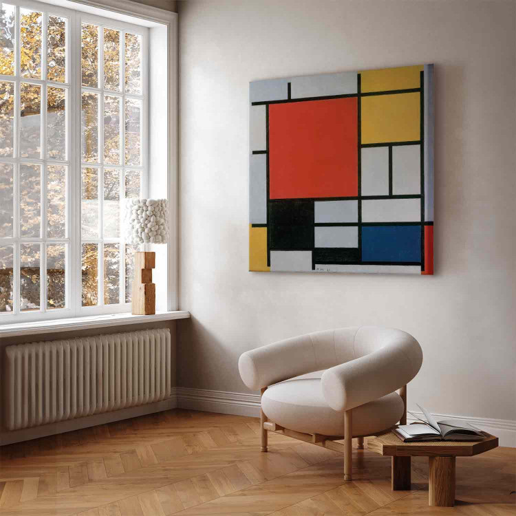 Reproduction Painting Composition with red, yellow, blue and black 152147 additionalImage 9