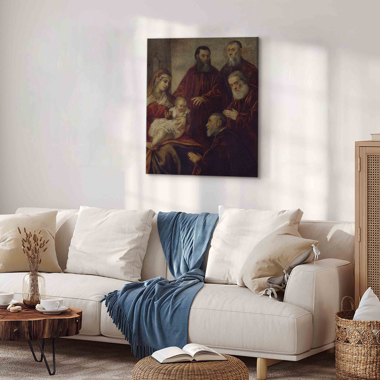 Art Reproduction Madonna and Child, with four Venetian Senators worshipping 152547 additionalImage 4