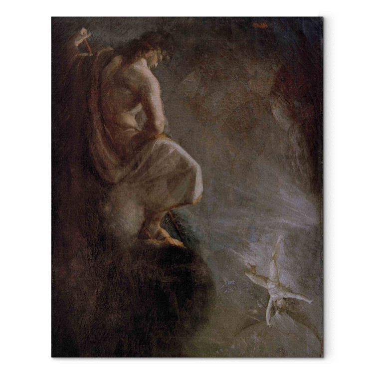 Art Reproduction Uriel watches Satan on his flight to earth 156947