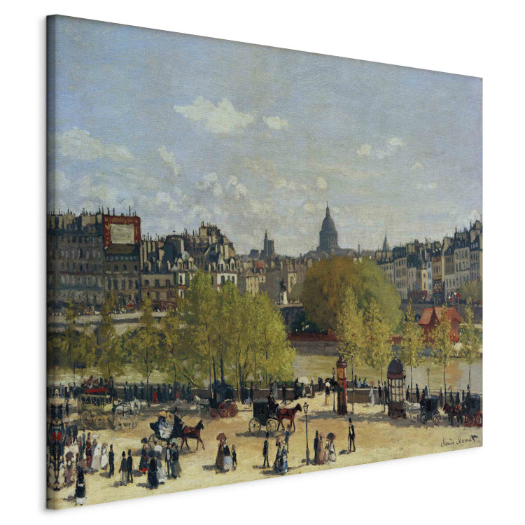 Reproduction Painting Le Quai du Louvre 159147 additionalImage 2